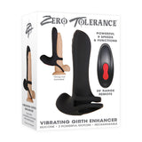Zero Tolerance Vibrating Girth Enhancer - Black USB Rechargeable Sleeve with Wireless Remote-ZE-RS-7891-2
