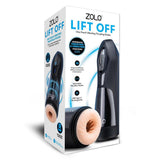 Zolo Lift Off - Flesh USB Rechargeable Vibrating and Thrusting Auto Stroker-ZO-6079