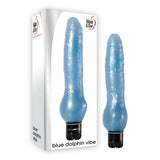 Adam & Eve Blue Dolphin Vibe - Blue 21.6 cm (8.5) Vibrator-B425 0000