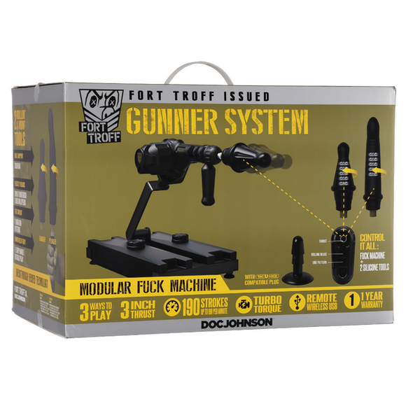 Gunner System - 3-In-1 Modular Fuck Machine-1100-00-BX