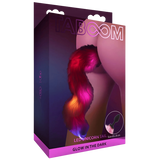 Unicorn Tail & Buttplug LED (Black)-17209-BLACK