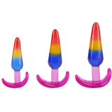 Anal Trainer Set - Rainbow - S/M/L (Rainbow)-0289-25-CD