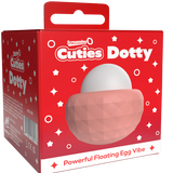 Cuties - Dotty Rechargeable Floating Egg Vibe (Dusty Rose)-ACD-DR