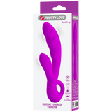 Silicone Powerful Vibrator - Budding (Purple)-BI-014177