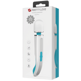 Charming Massage Wand 9.4" (Blue/White)-BI-014848-3