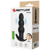 Silicone Butt Plug - Aeaeas (Black)-BI-040199
