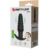 Silicone Butt Plug - Aeolis (Black)-BI-040201