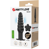 Silicone Butt Plug - Imron (Black)-BI-040203