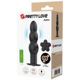 Silicone Butt Plug - Jadier (Black)-BI-040205