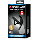 Vibrating Penis Sleeve - Matty (Black)-BI-210326