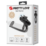 Bull Warrior Cockring (Black)-BI-210333