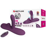 Luka - Rechargeable Remote Control Love Pad (Purple)-BI-300057W