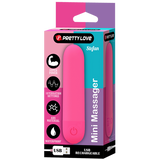 Stefan - Rechargeable Mini Massager (Neon Pink)-BI-300085-2