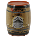 Charming Barrel Masturbator - Bourbon (White)-BM-00900T91-2