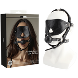 Blindfold Harness with Ball Gag-CN-738904672