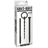 Silicone Urethal Sounding Kit - Nail (Black)-FKQ035A000-010