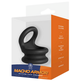 Silicone Cock Ornament - Medium (Black)-FNR006A000-010