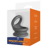 Silicone Cock Ornament - Large (Grey)-FNR007A000-020