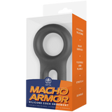 Silicone Cock & Ball Ornament - (Grey)-FNR008A000-020