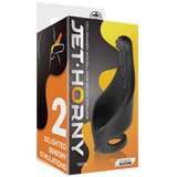 Cock Ring with Ball Strap and Clit Stimulator (Black)-FNR013A000-010