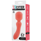 Exciter - Rechargeable Silicone Massager (Pink)-FPBQ048A00-021