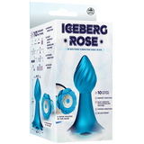 10 Rhythms Vibrating Anal Plug (Blue)-FPBQ063A00-204