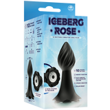 10 Rhythms Vibrating Anal Plug (Black)-FPBQ063A00-207