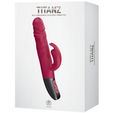 Rotating Rabbit Rechargeable Silicone Vibrator (Pink)-FPBR005A00-027