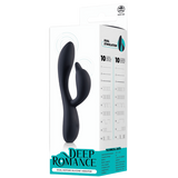 Dual Motor Silicone Vibrator (Black)-FPBR021A00-010
