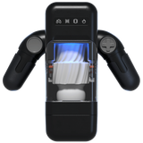 Game Cup - Thrusting Male Masturbator (Black)-JE-F016