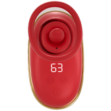 Vortex - Sucking & Licking Stimulator (Red)-JE-Z012