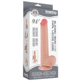9'' Sliding Skin Dual Layer Dong (Flesh)-LV317210