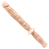 The Classic Manhandler - 10" Dildo Plus Handle (White)-0266-01-CD