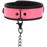 Glow Collar and Chain Leash (Pink)-17204-PINK