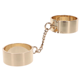 Slave Wrist Cuffs (Gold)-17300-GOLD