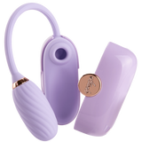 LOUIS - Suction & Vibrating Massager (Purple)-4897127060460