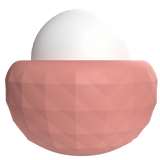 Cuties - Dotty Rechargeable Floating Egg Vibe (Dusty Rose)-ACD-DR