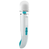 Charming Massage Wand 9.4" (Blue/White)-BI-014848-3