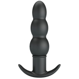 Silicone Butt Plug - Aeaeas (Black)-BI-040199