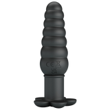 Silicone Butt Plug - Imron (Black)-BI-040203