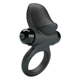Adrien - Vibrating Cockring (Black)-BI-210315Z