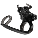 Bull Warrior Cockring (Black)-BI-210333