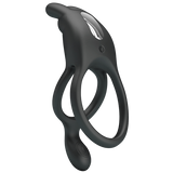 Rechargeable Dwayne Cockring (Black)-BI-210335