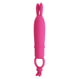 Bunny Finger Vibrator - Delia (Pink)-BI-300133