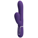 Mariana - 4in1 Multi-function Vibrator (Dark Purple)-BW-500034-2