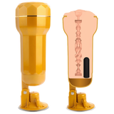 Ella Realistic Vagina Vibrating Cup-CN-623802107