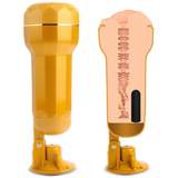 Carina Realistic Vagina Vibrating Cup-CN-628302097