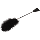 Crop with Feathers (Black)-CN-738300432