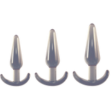 Butt Fantasy - Triple Tapered Anal Plug Set (Smoke)-FKR011A000-041