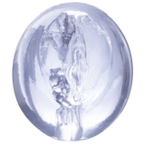Pocket Jelly Masturbator 3.5" (Clear)-FMR017A000-050